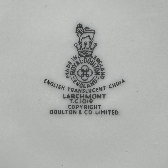 Royal Doulton Larchmont Demitasse Coffee Sets(6) England Translucent China - Picture 7 of 7